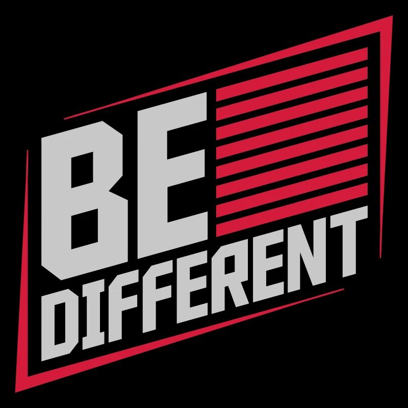 Soyez différent Logo Design