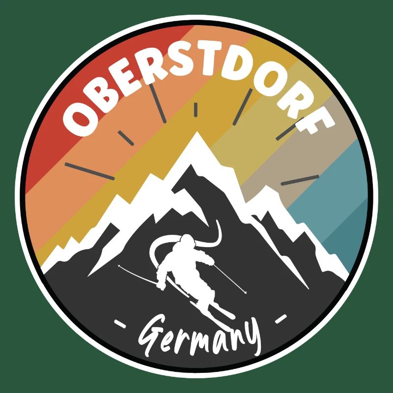 Skiing In Oberstdorf - Germany