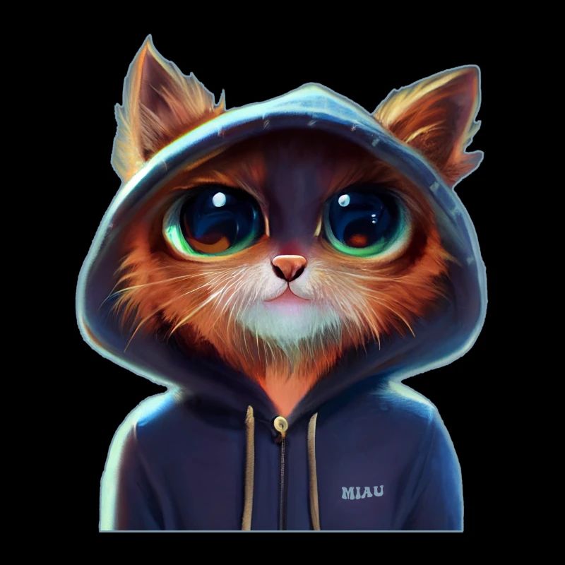 Katze mit Pullover 1