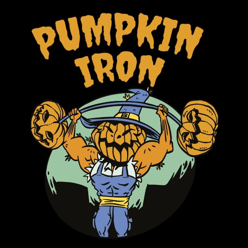 Pumpkin Iron - Halloween pun