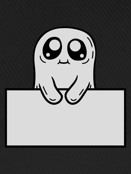 Ghost Shows Shield Cartoon