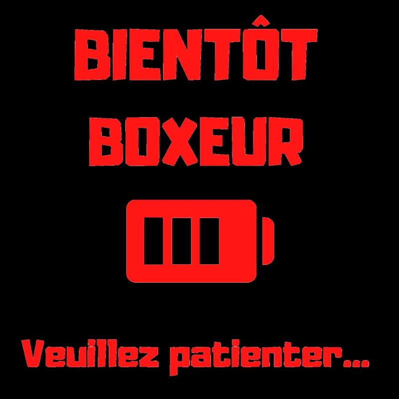 BIENTOT BOXEUR ROUGE