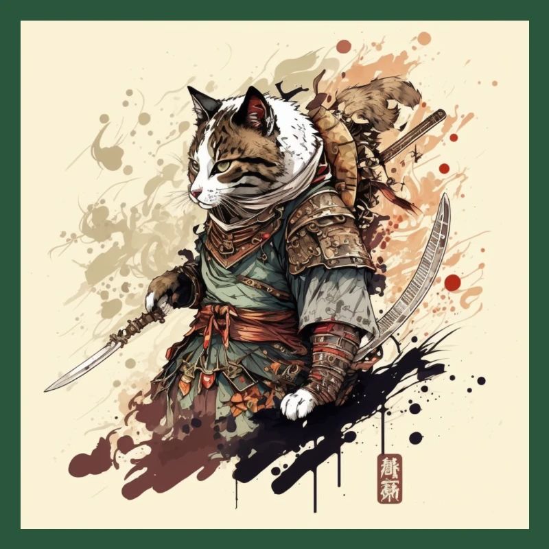 Samurai Cat