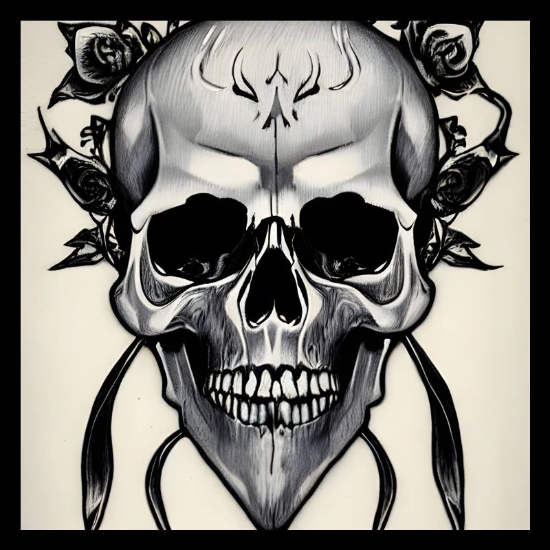 Gothic Totenkopf