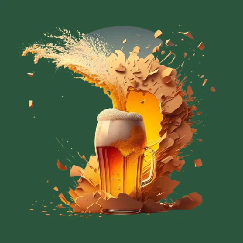 Bier Explosion Party Alkohol
