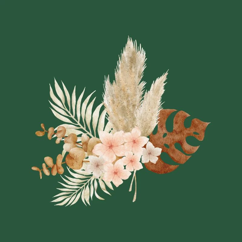 Boho -Blumen