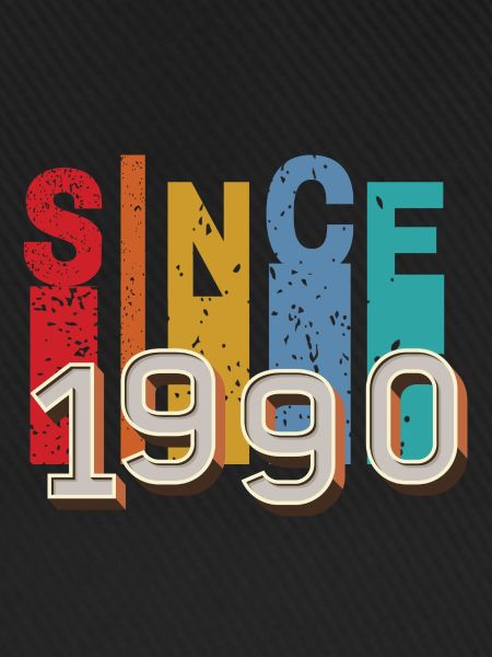 Since 1990 retro