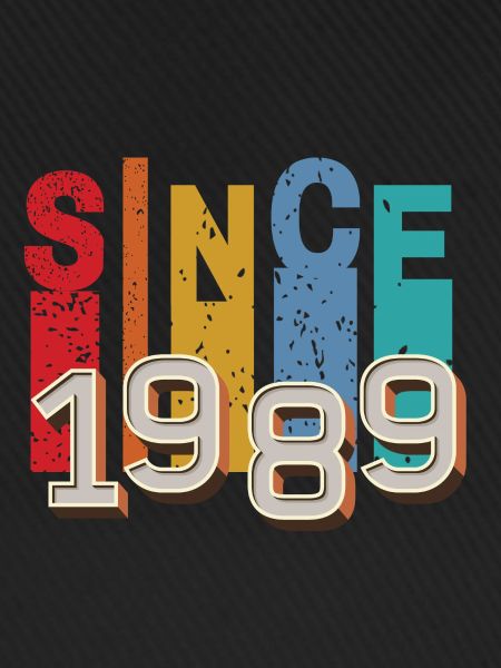 Since 1989 retro