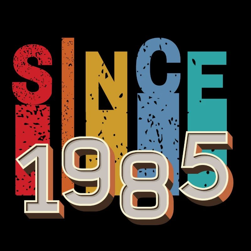 Seit 1985 retro