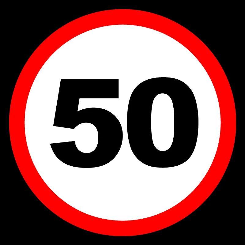 50. Geburtstag Design