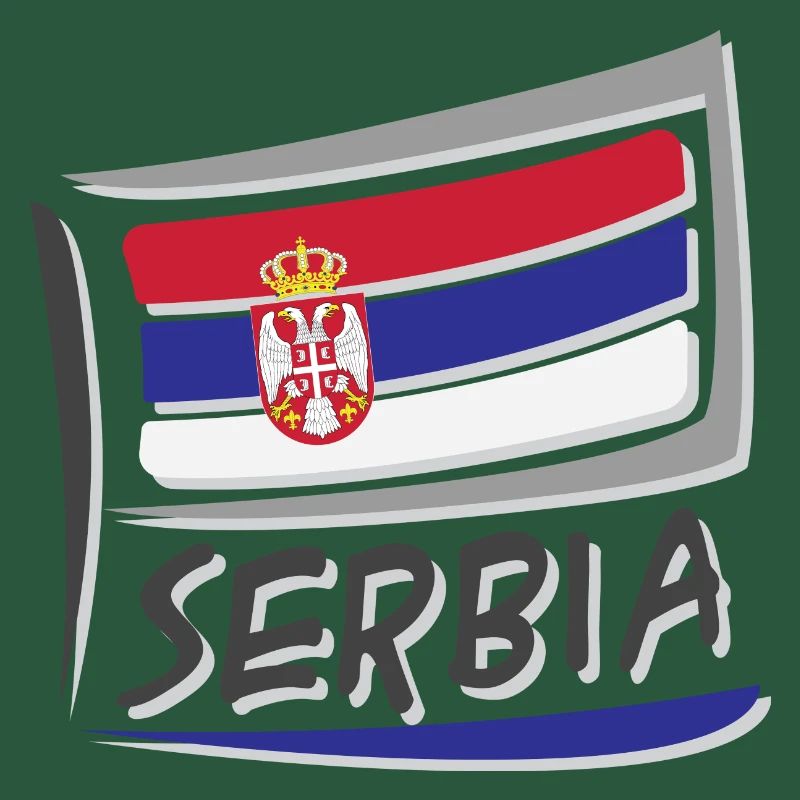 Drapeau de la Serbie