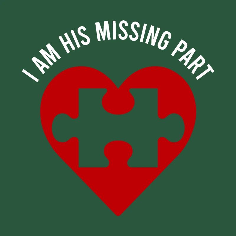 I am his missing part Freundin Ehefrau Paare Gift