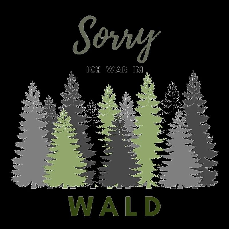 Ich bin im Wald