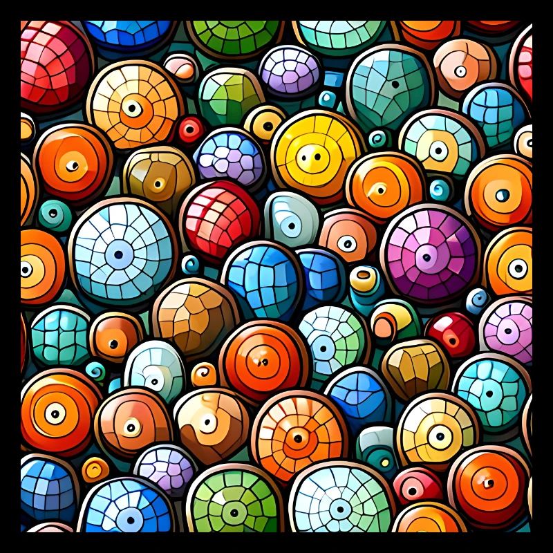 Murakami Mosaic Pattern