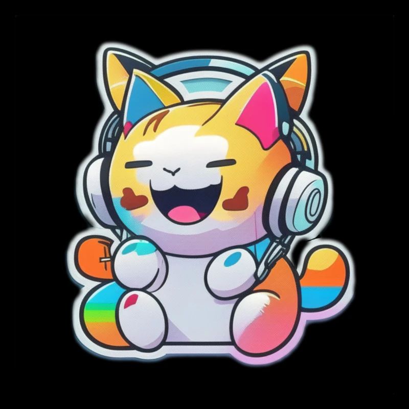 Rainbow Cat