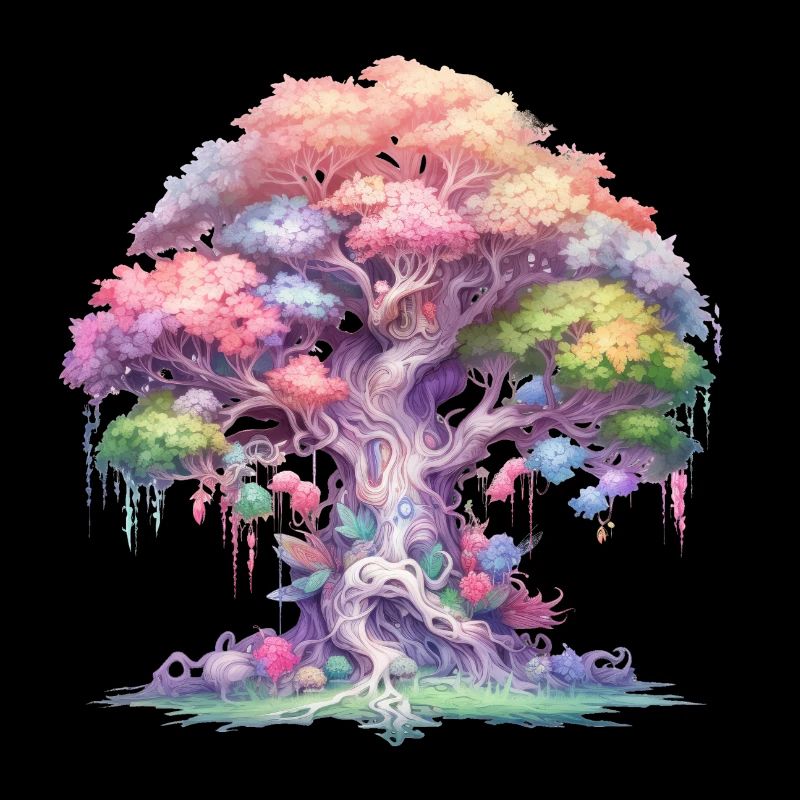 Fairy Tree, tree from fairytale land, fantasy