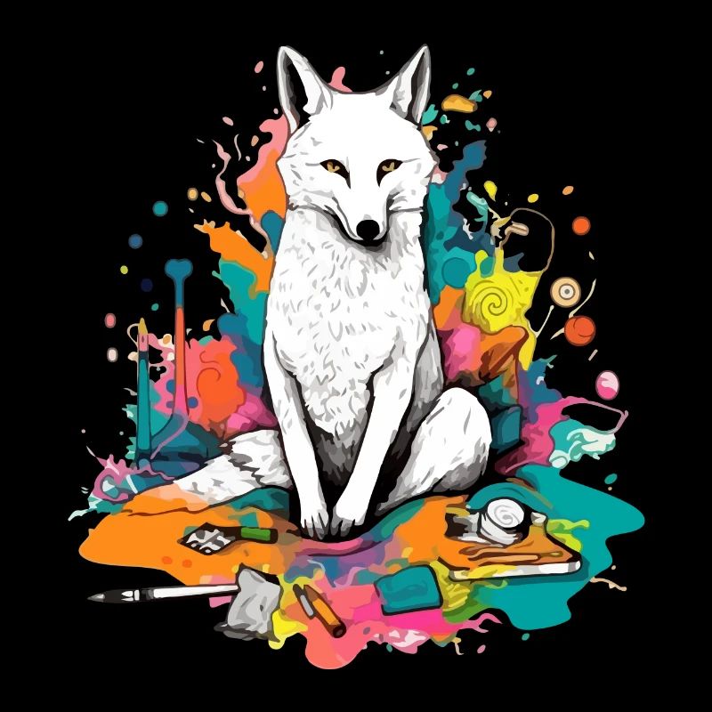 Niedrig der Wolfshund