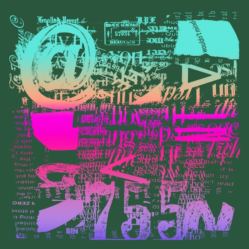 Newspaper Clipps Scrapbook Magazines Alphabet Code