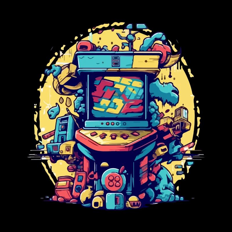 Retro gaming arcade