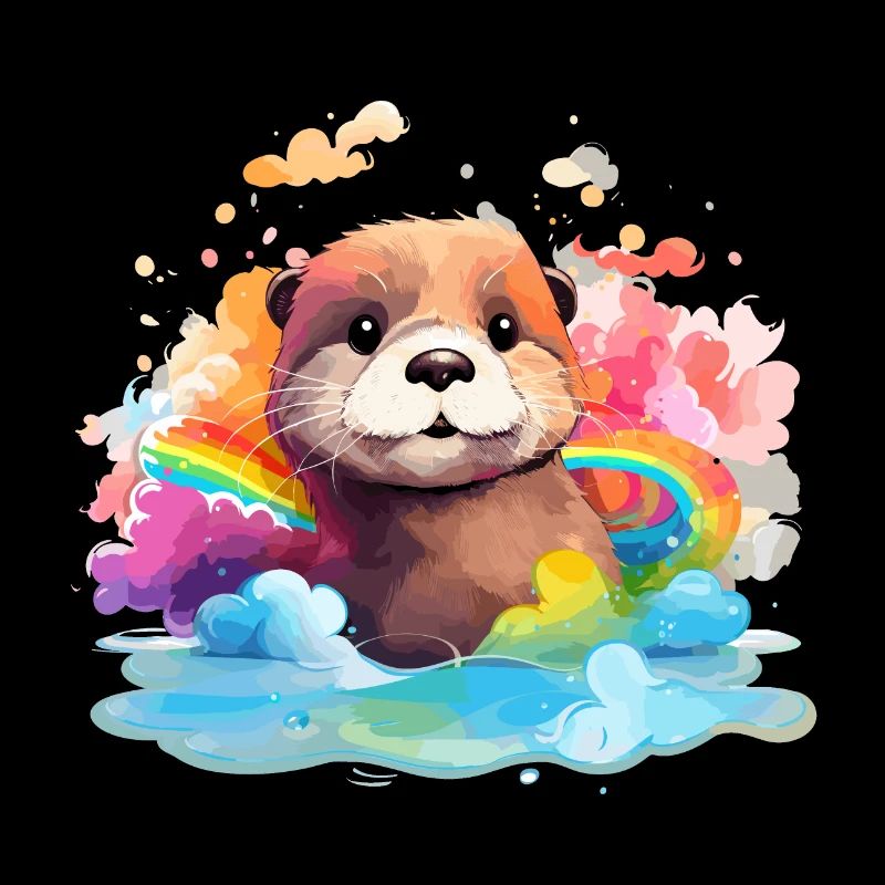 süßer Otter