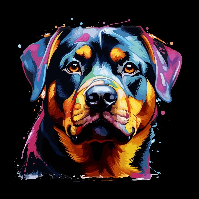 un cher Rottweiler