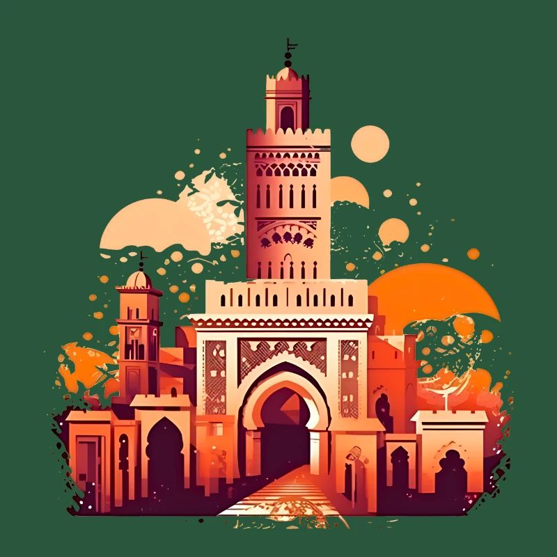 Marrakesch, eine einzigartige Atmosphäre.