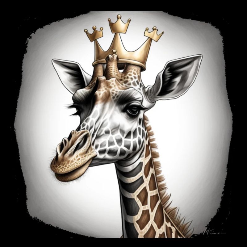 Eine tolle Giraffe