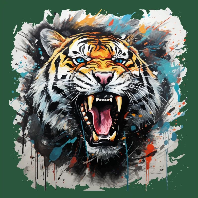 Tiger Design Tiger Head
