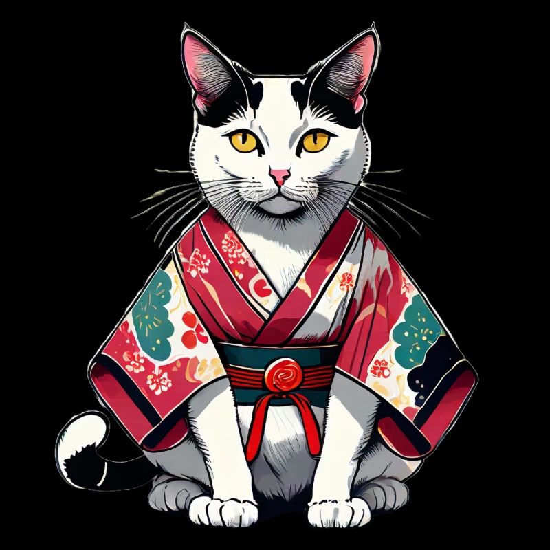 Kimono cat