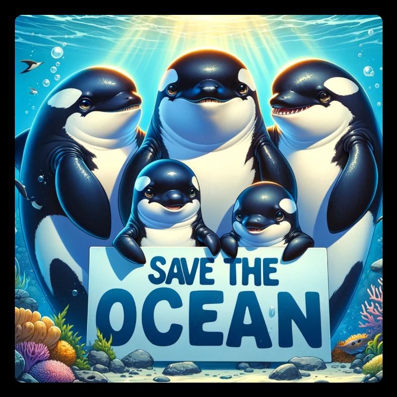 Orca Familie