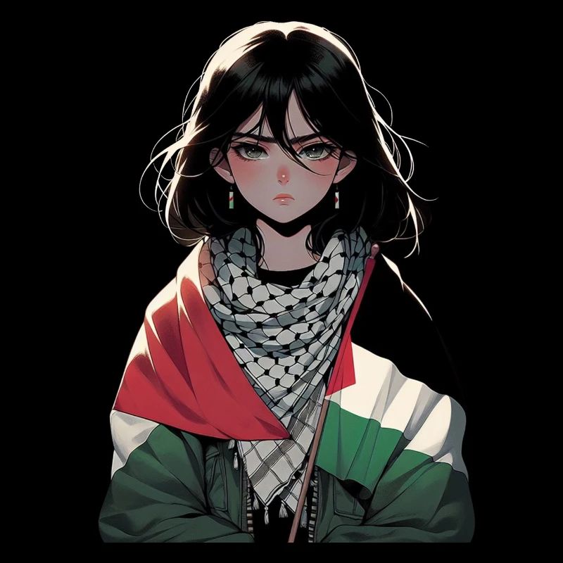 Fille de Palestine