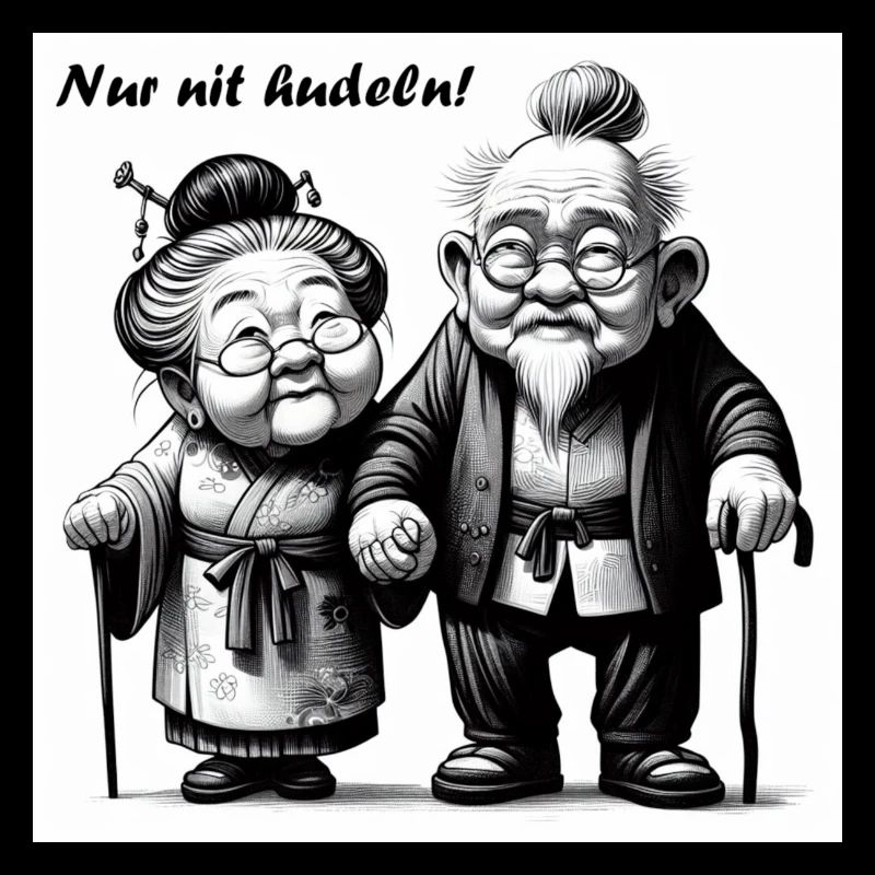 Nur nit hudeln!