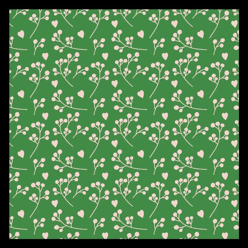 Blume-Blatt-Muster Flower Leaf Pattern