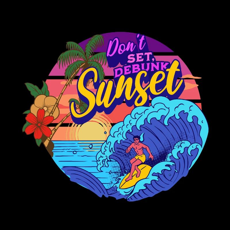 Soleil déstabilisant, démystification, coucher de soleil, lever de soleil, plage