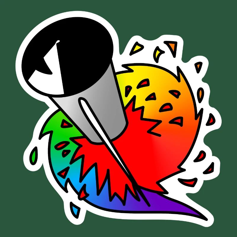 Rainbow Rocket : Sticky Queer Pride