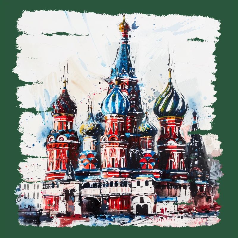 St. Basil's Cathedral, a famous landmark