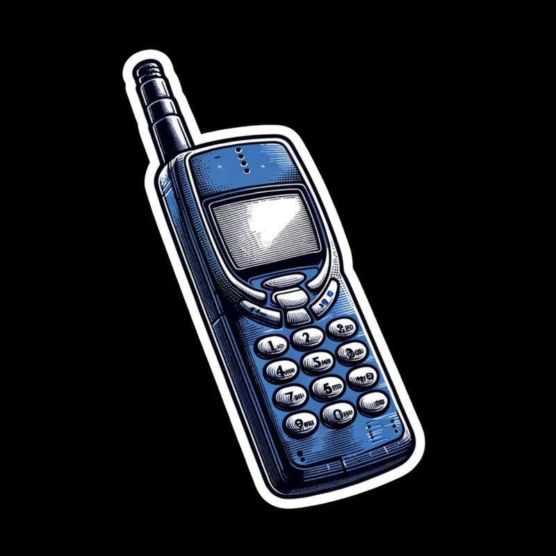 Retro mobile phone