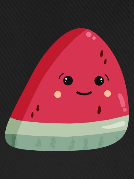 Pastèque Kawaii