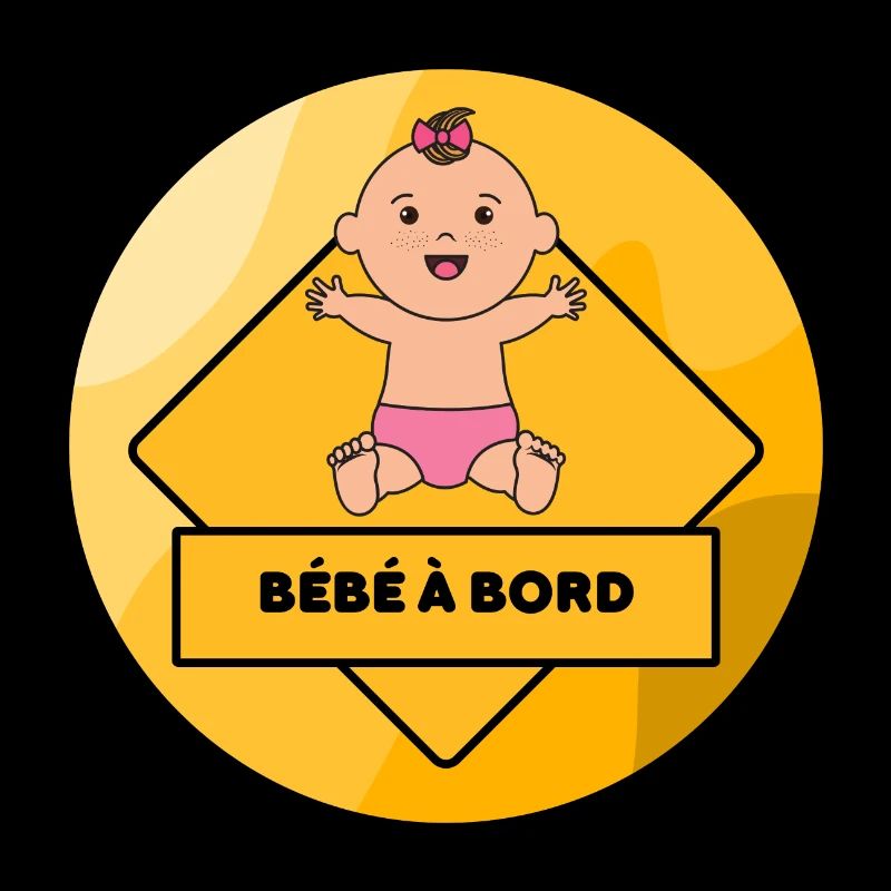 bébé à bord (pied)