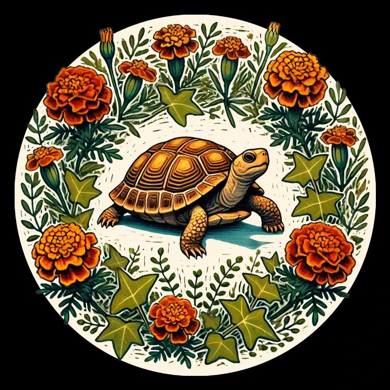 Tortue-boîte