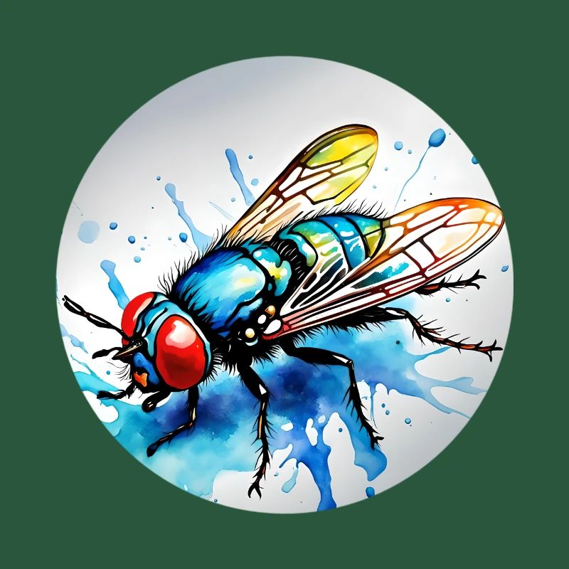 Fliege rund