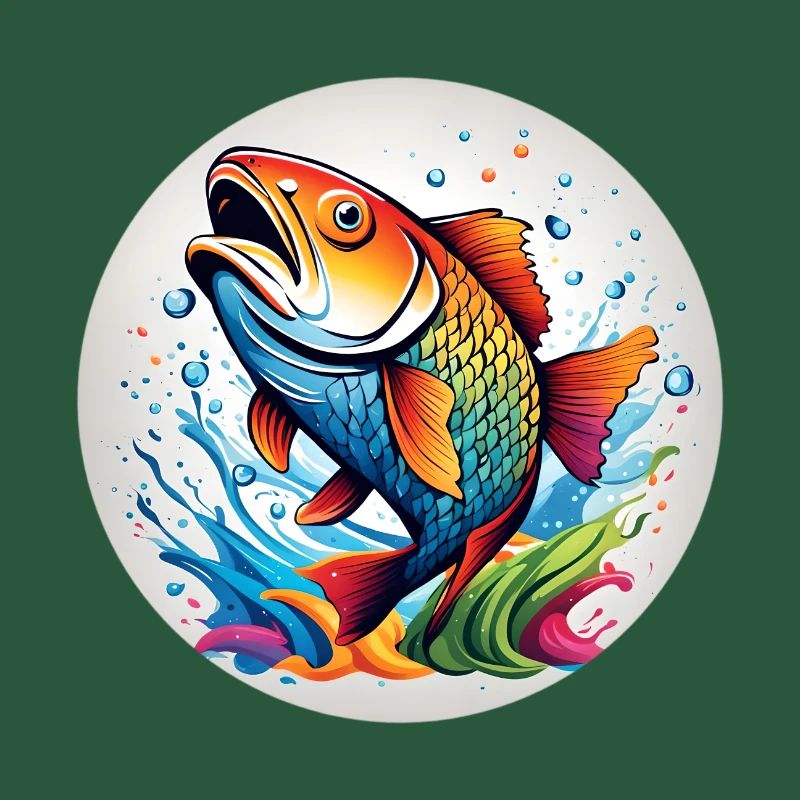 Fisch runder Batch