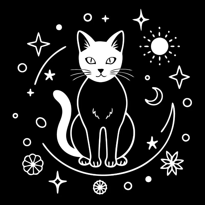 Verzauberte Katze