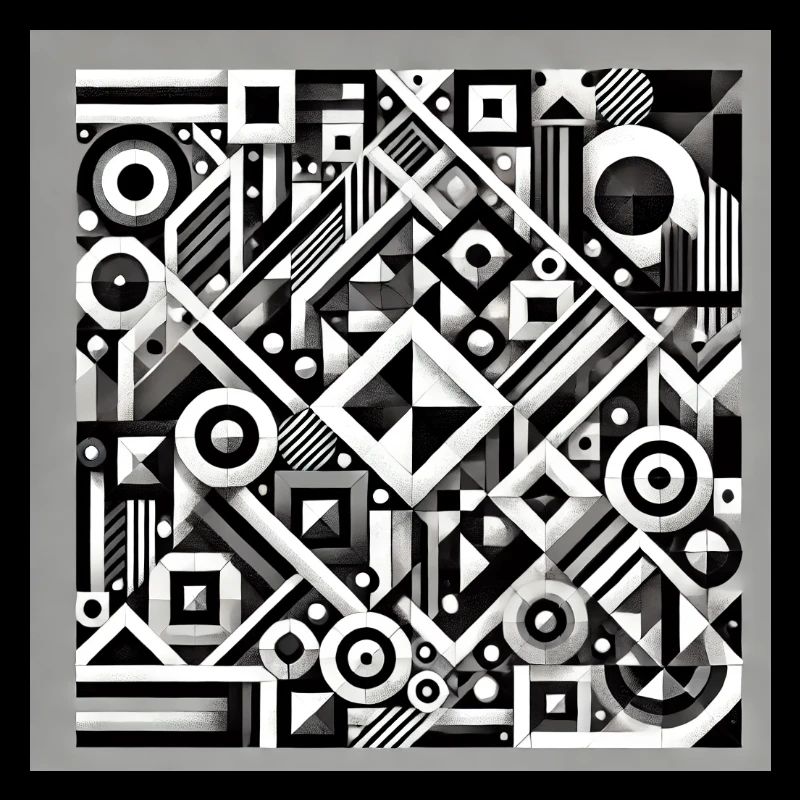 Schwarz-Weißes Chaos