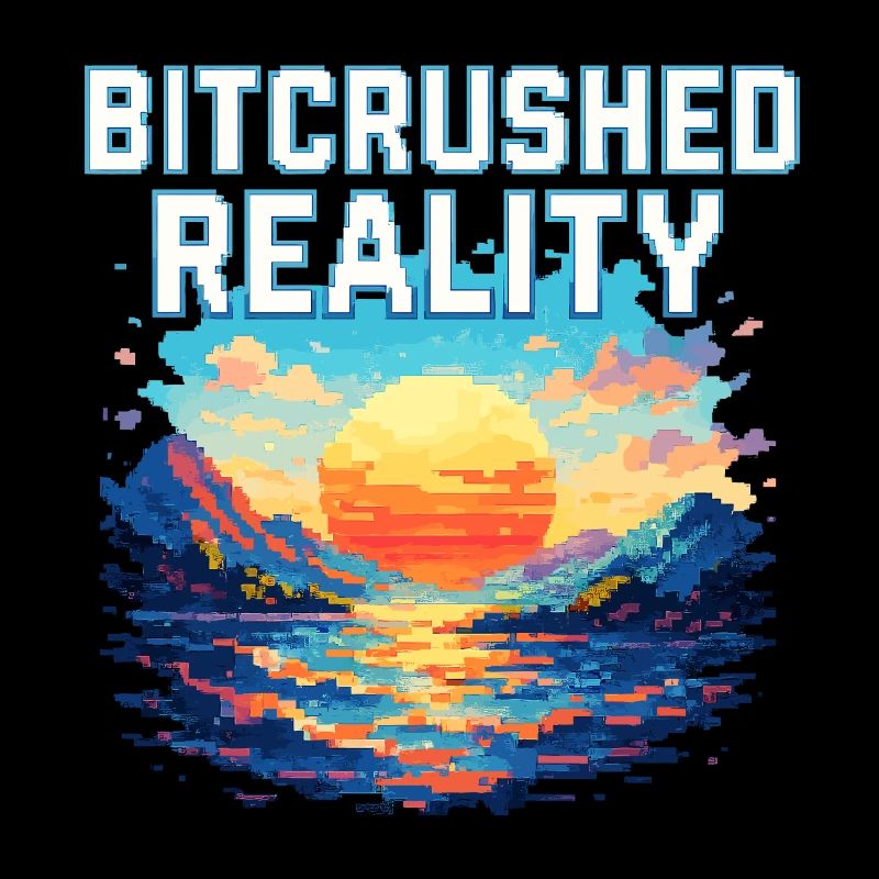 Bitcrushed Reality – Sunset in Glitch
