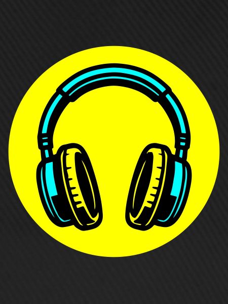 Headphone icon music