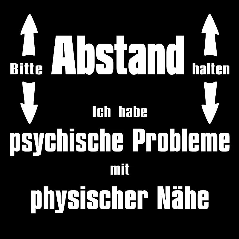 Bitte Abstand halten