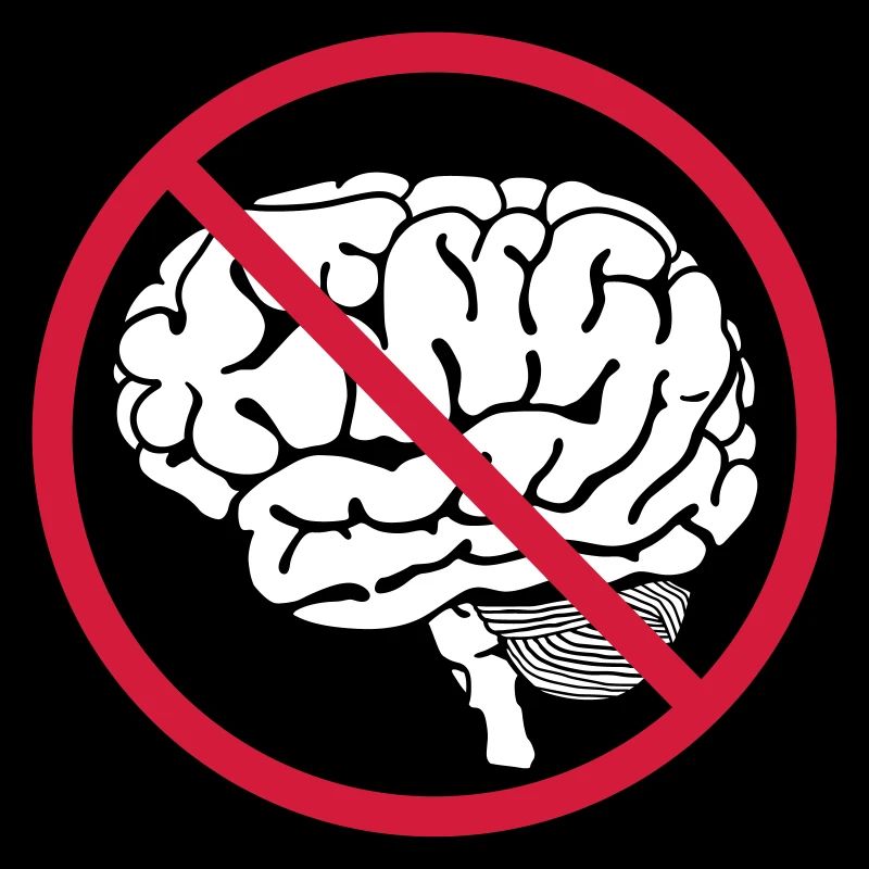 no brain
