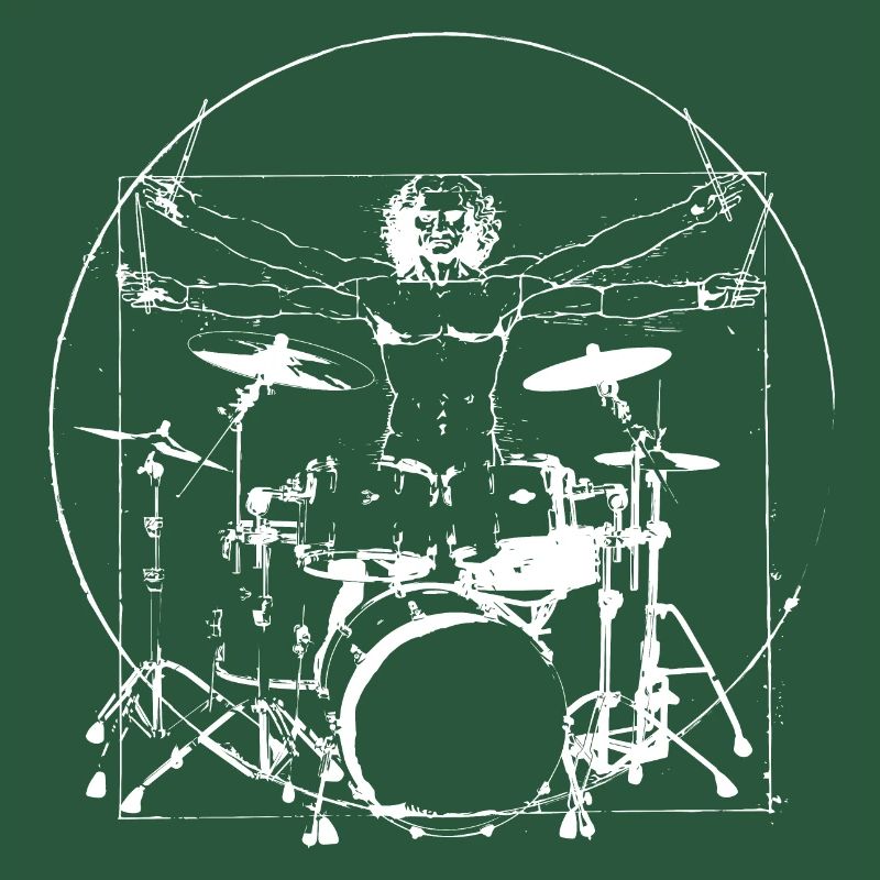 Batteur Drum Drum Drum Drum