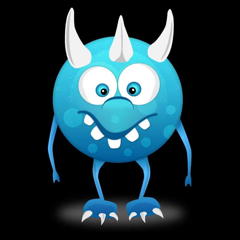 Monster Blau